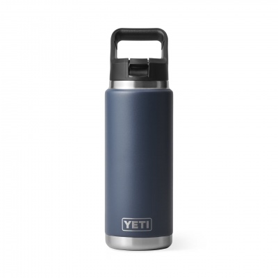 Yeti Rambler 26oz Straw Bottle - Navy