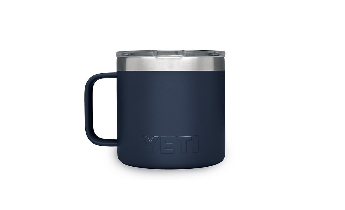 Yeti Rambler 14oz Mug - Navy SeriousFishing.com