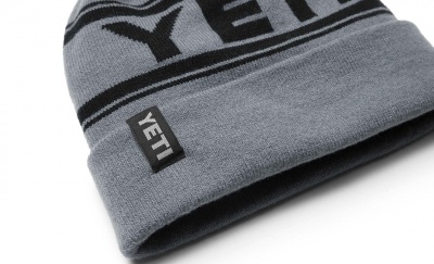 Yeti Retro Knit Beanie - Grey